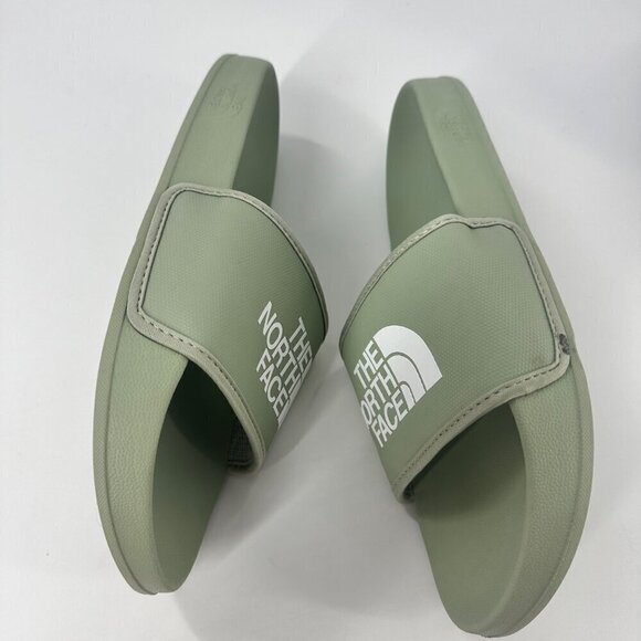 The North Face Green Slides Women’s size 10 - Picture 4 of 10